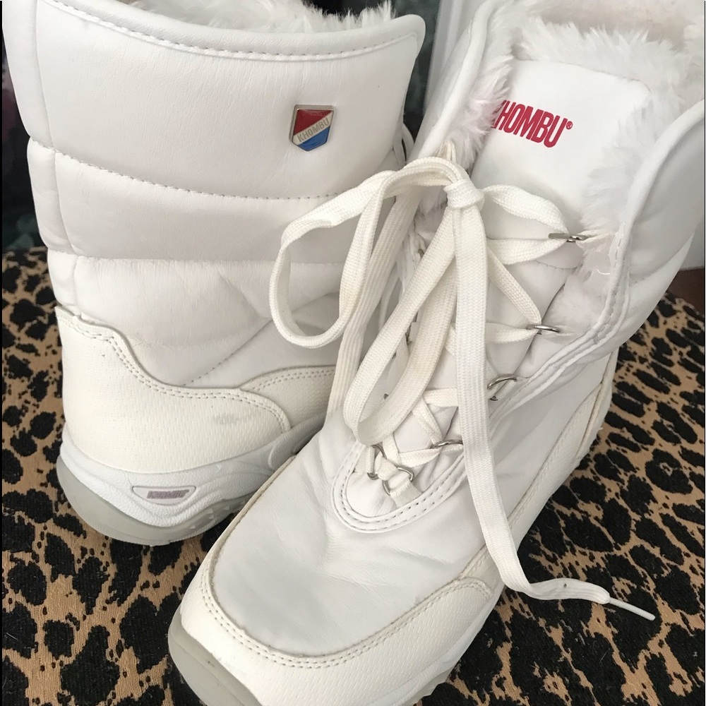 Khombu fur lined ski team cold weather boots